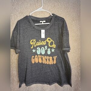 Gray Graphic Kids T-Shirt